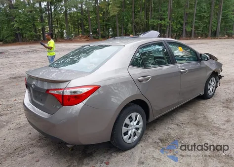 2014 Toyota Corolla Le Eco z USA, uszkodzony, nr VIN 2T1BPRHE0EC182515